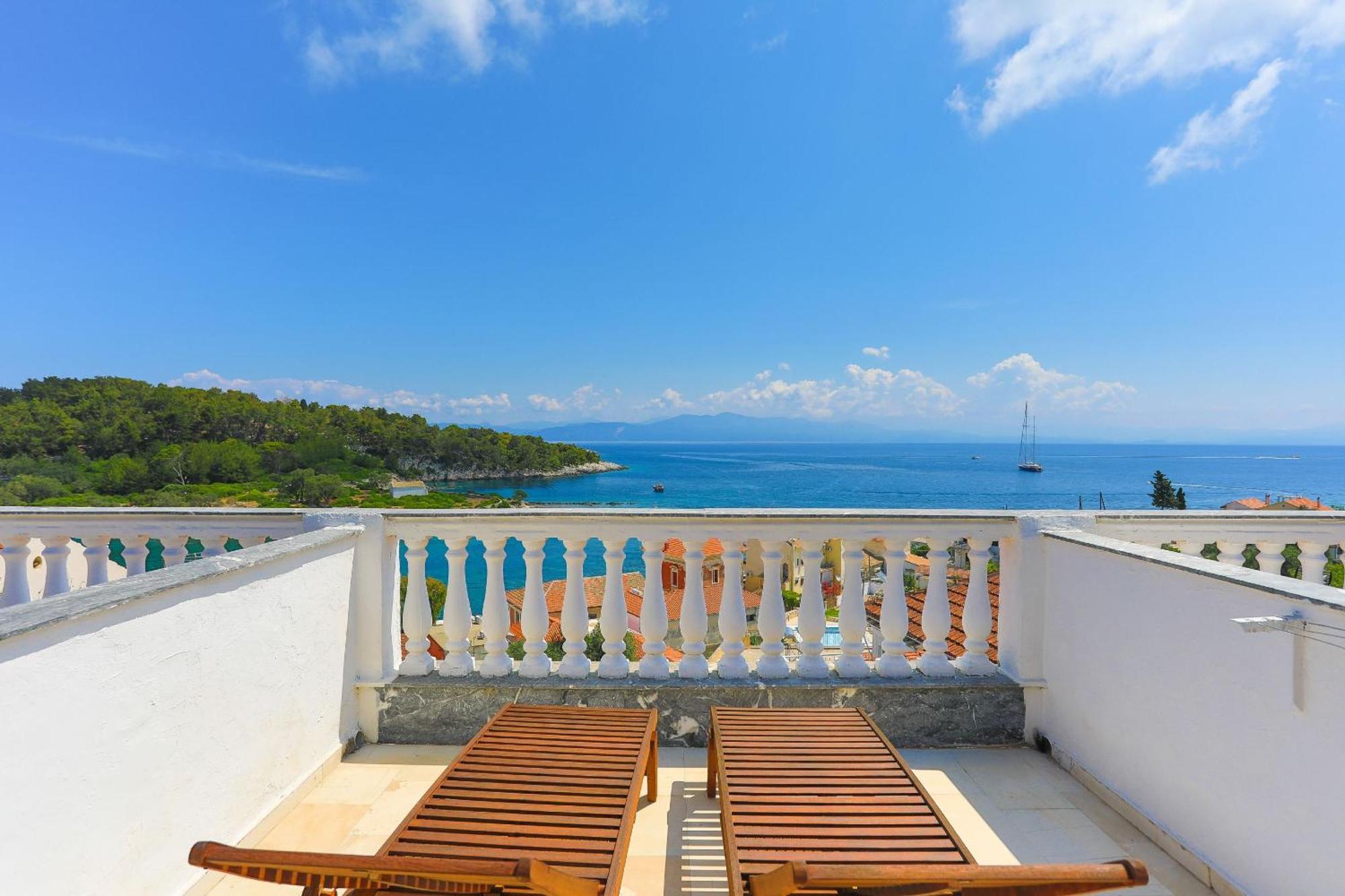 Апартаменты Vista Mare Faros Гайос Экстерьер фото