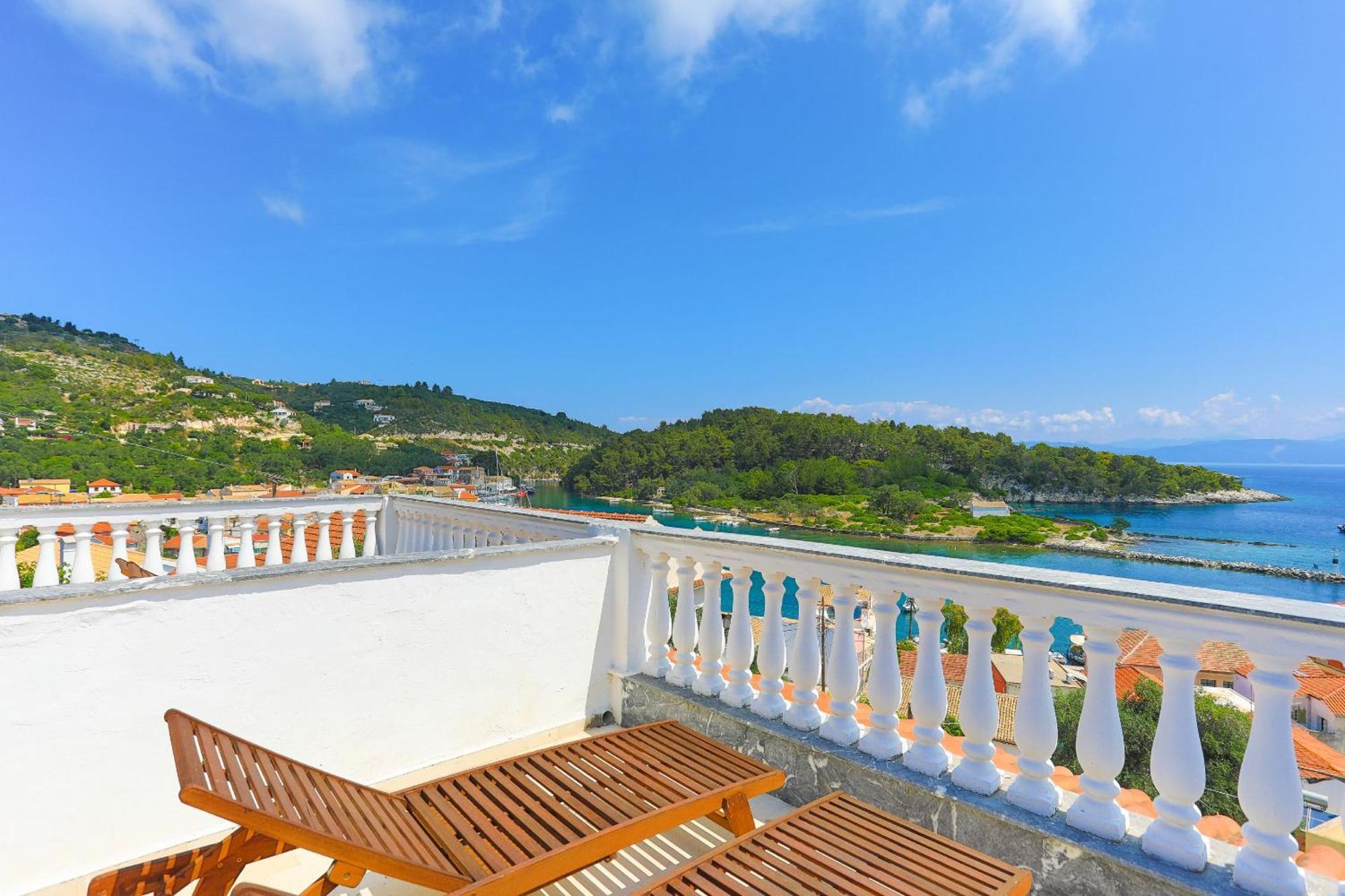Апартаменты Vista Mare Faros Гайос Экстерьер фото